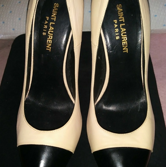 YSL 100%AUTHENTIC YVES SAINT LAURENT HEELS/PUMPS - Picture 2 of 5